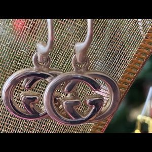 Authentic Gucci Sterling Silver drop earrings